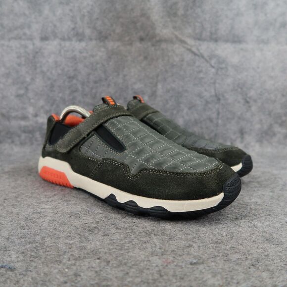 Merrell Shoes Kids 6.5 Casual Active Free Roam Hut Moc Leather Quilted Comfort - Picture 1 of 15